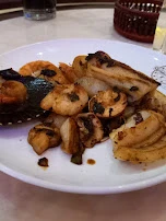 Auswahl Vom Buffet Mit Jakobsmuschel